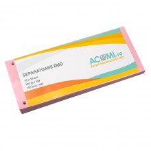 Separatoare biblioraft, carton 160g roz, 100 file/set, ACOMI