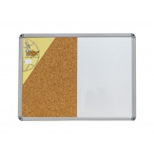 Tabla magnetica 45x60cm INTER, Combi White & Memoboard - ACOMI.ro