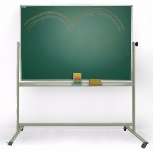 Tabla scolara SP pentru scris cu creta 150 x 100 cm, pe stand mobil - MAGNETOPLAN