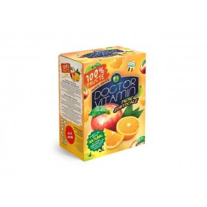 Suc natural de mere si portocale Doctor Vitamin, 3 l - ACOMI.ro