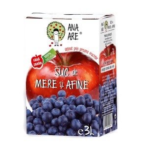 Suc natural de mere si afine Ana Are, 3 l - ACOMI.ro