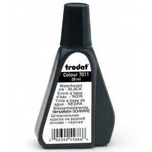 Tus stampila, 28ml negru, TRODAT - ACOMI.ro