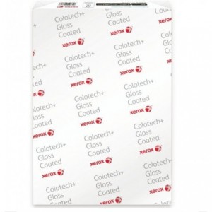 Hartie copiator color XEROX Colotech, lucios, SRA3, 250 g/mp, 250 coli/top - ACOMI.ro