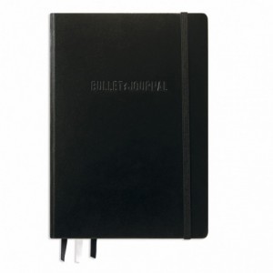 Caiet de birou LEUCHTTURM Bullet Journal Ed. 2, A5, coperta rigida - negru - ACOMI.ro