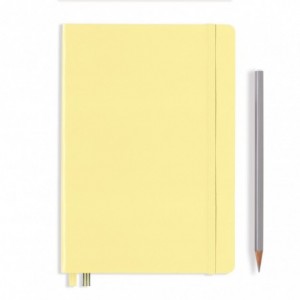 Caiet de birou LEUCHTTURM, A5, coperta rigida, matematica - vanilie - ACOMI.ro