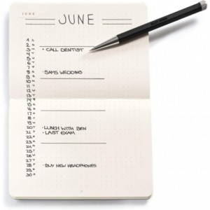 Caiet de birou LEUCHTTURM, A6, coperta flexibila - negru, 3 bucati/set - ACOMI.ro