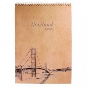 Blocnotes cu spira, A4, matematica, 80 file, EVO - ACOMI.ro