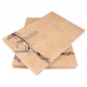 Blocnotes cu spira, A4, matematica, 80 file, EVO