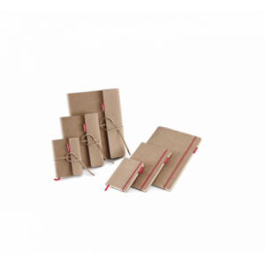 Caiet de birou SenseBook, coperta piele vitel, format M, cu clapa, velin - ACOMI.ro