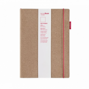 Caiet de birou SenseBook, coperta piele vitel, format M, cu elastic, dictando - ACOMI.ro