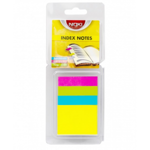 Film index autoadeziv 45 x 12mm + 45 x 25, 4 x 30 file, 4 culori, NOKI - ACOMI.ro