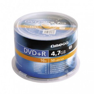 DVD-R OMEGA  OMD1650+, 16x, 4.7 GB OMD1650+