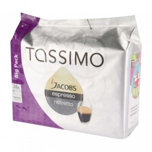 Jacobs Tassimo Espresso Ristretto cafea 24 capsule, 192g - ACOMI.ro