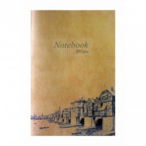 Caiet A4 48 file coperta policormie, dictando, EVO - ACOMI.ro