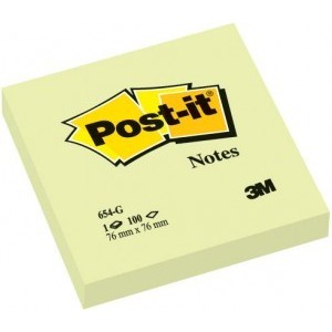 Notite adezive Post-it® pastel, 76x76 mm, verde, 100 file/buc    - ACOMI.ro
