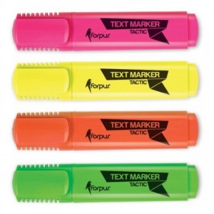 Textmarker 2-5mm, roz, FORPUS TACTIC · ACOMI.ro