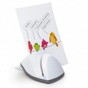 Suport pentru hartie cu decapsator inclus, alb,  RAPESCO - ACOMI.ro