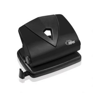 Perforator maxim 30 coli, rosu/negru, FORPUS - ACOMI.ro