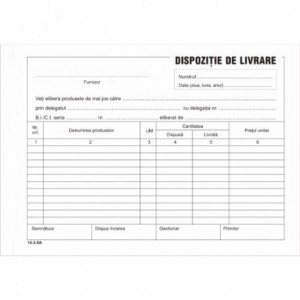 Dispozitie LIVRARE - ACOMI.ro